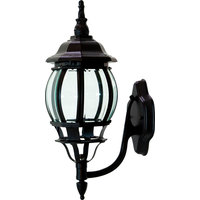 Уличный настенный светильник Feron П8101 (черный) [11096]