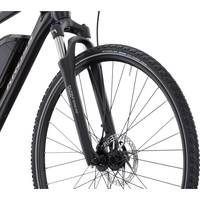 Электровелосипед Kross Evado Hybrid 1.0 XL 2023 KREH1Z28X23M004244 (черный/серый)