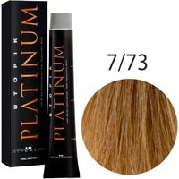 Крем-краска для волос Hipertin Utopik Platinum 7.73 блондин песочно-золотистый 60 мл