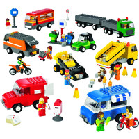 Набор деталей LEGO 9333 Vehicles Set Trucks Motorcycles & Cars