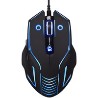 Игровая мышь Oklick 735G interceptor Gaming Optical Mouse Black/Blue (866473)
