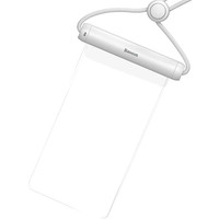 Чехол для телефона Baseus AquaGlide Waterproof Phone Pouch with Cylindrical Slide Lock (белый)