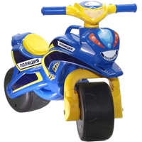Каталка Doloni-Toys Полиция 0139/57 (синий/желтый)