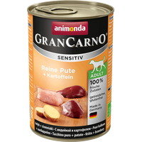 Консервированный корм для собак Animonda GranCarno Sensitiv Adult pure turkey + potatoes 0.8 кг