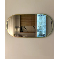 Зеркало eMZe 50x100 с УФ-окантовкой UV.50.100.AUR (золото)