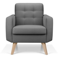 Интерьерное кресло Sonit Bergen (сахара 026/серый гр.)