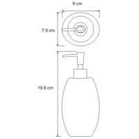 Дозатор для жидкого мыла Wasserkraft K-8299