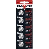 Батарейка Emos Raver CR2016 5 шт. B7316