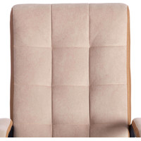 Кресло TetChair Trendy (флок, бежевый/бронзовый)