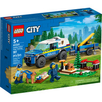 Конструктор LEGO City 60369 Дрессировка собак мобильной полиции