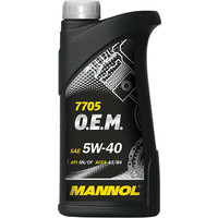 Моторное масло Mannol O.E.M. for Renault Nissan 5W-40 1л