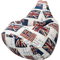 Кресло-мешок Flagman Груша Макси Г2.4-04 Британский флаг А10