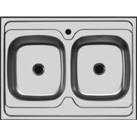 Кухонная мойка Ukinox Стандарт STD800.600 20 6C 3C