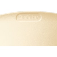 Стул Sheffilton SHT-ST19/S93 (бежевый/браш.коричневый/черный муар)