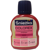 Колеровочная краска Sniezka Colorex 0.1 л (№23, красный)