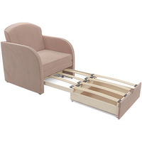 Кресло-кровать Мебель-АРС Малютка (микровельвет, кордрой бежевый)