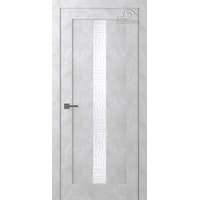 Межкомнатная дверь Belwooddoors Челси 80 см (мателюкс белый, шпон урбан светлый)