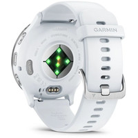 Умные часы Garmin Venu 3 (белый, с силиконовым ремешком)