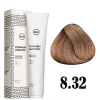 Крем-краска для волос Kaaral 360 Permanent Haircolor 8.32 (светлый блонд золот.-фиолетовый)