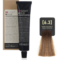 Крем-краска для волос Insight Incolor 6.3 золотистый темный блонд