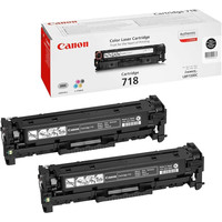 Картридж Canon 718 Black twin pack (2662B005AA)