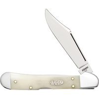 Складной нож Zippo Smooth Natural Bone Mini Copperlock + Zippo 207