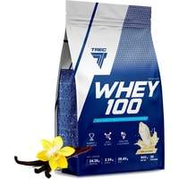 Протеин сывороточный (концентрат) Trec Nutrition Whey 100 (700 г, ваниль)