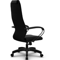 Кресло Metta BK-10 PL (пластиковые ролики, черный)