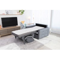 Кресло-кровать Fama Bolero (темно-серый/черный) в Мозыре