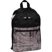 Городской рюкзак Rise М-356-дк (черный/серый)