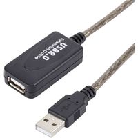 Кабель USBTOP USB Type-A - USB Type-A (20 м)