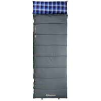 Спальный мешок KingCamp Camper 300 (серый, правая молния) [KS3169]