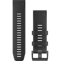 Ремешок Garmin QuickFit силиконовый 26 мм для fenix 5X (черный)