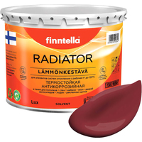 Краска Finntella Radiator Viininpu F-19-1-3-FL130 2.7 л (финский бордовый)