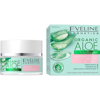  Eveline Cosmetics Гель для лица Norganic Aloe+Collagen Увлажняюще-матирующий 50 мл