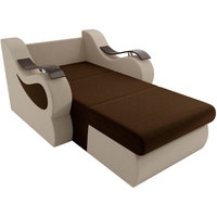 Кресло-кровать Лига диванов Меркурий 100675 80 см (коричневый/бежевый)