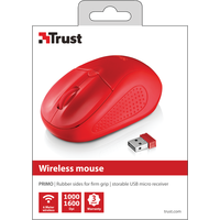 Мышь Trust Primo (красный) [20787]