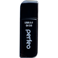USB Flash Perfeo C10 64GB (черный) [PF-C10B064]
