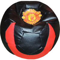 Кресло-мешок Bagland Мяч Манчестер (черный)