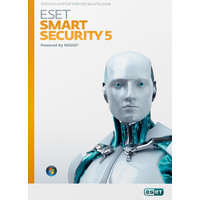 Система защиты от интернет-угроз NOD32 Smart Security 5 (3 ПК, 1 год)