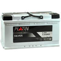 Автомобильный аккумулятор Platin Silver 800A R+ (110 А·ч)