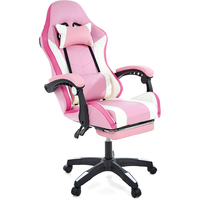 Кресло Jiqiao DG8003 (белый/розовый)