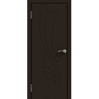Межкомнатная дверь Юни Эмаль ПГ-4 80x200 (графит)