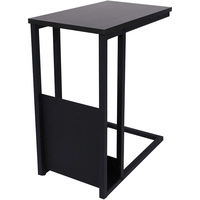 Приставной столик AksHome Foxy 92414 (темный дуб/черный)