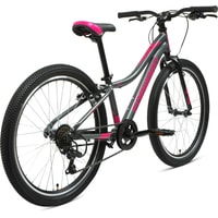 Велосипед Forward Jade 24 1.0 2021 (серый)