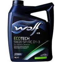 Моторное масло Wolf EcoTech 5W-20 SP/RC D1-3 4л