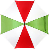 Зонт-трость Easygifts Nancy 513159 (красный/зеленый/белый)