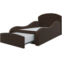 Кровать Mebelico Майя 140x70 (коричневый)