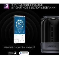 Электрический чайник Polaris PWK 1720CGLD Wi-Fi IQ Home (серый)