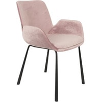 Интерьерное кресло Zuiver Brit (розовый/черный) в Могилеве